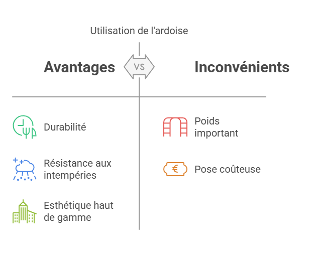 L’ardoise naturelle ou synthétique